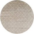 thumbnail image 1 of Ahgly Company Machine Washable Indoor Round Industrial Modern Desert Sand Beige Area Rugs, 7' Round, 1 of 7