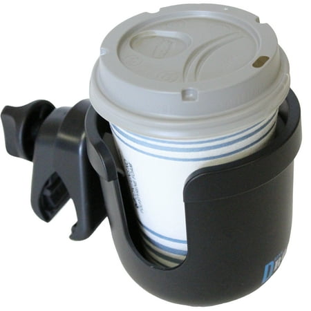 UPC: 0793244962028 | W4W Universal stroller Cup Holder – Mega Strength Adjustable Clamp fits on any Bike  Walker  Wheel Chair  Car – Large Adjustable Drink Holder fits any size Cup  Water Bottle  Can etc.