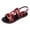 D, variant on Rokment Womens Graphic Sandals 2026 Gold Metallic Fashion Casual Leathre Open Toe Walking Flat Slingback Dress Sandals A Size 6