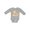 AC-Heather Grey, variant on Cute Sea Turtle Ocean Animal Boys or Girls Long Sleeve Baby Bodysuit