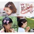thumbnail image 2 of 18PCS Hair Accessories, Cute Kids Hair Accessories Set, Hair Clips, Hair Ties, Claw Clips, Bow Elastic Hair Bands With Organizer and Gift Box for Girls Baby Teenage Use(Navy Blue), 2 of 8