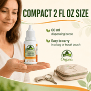 Organa Liquid Oxygen Drops Supplement, 2 Ounce, 100% Natural, Premium & Stabilized