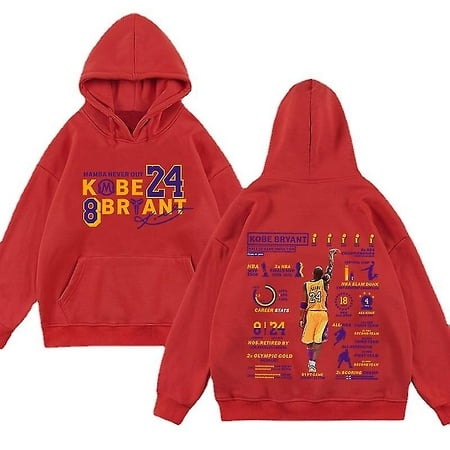 LY@CW No. 24 Kobe Bryant Memorial Hoodie, Loose Sweater Plus