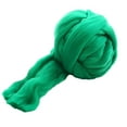 thumbnail image 2 of Chunky Wool Yarn Weight Yarn DIY Crochet Cloth Washable Crocheting Jumbo Tubular green, 2 of 9