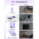 thumbnail image 3 of Power bank portátil de 20000 mAh, 22,5 W, USB-C, morado, 3 of 8