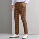 thumbnail image 2 of Amzcrzy Pantalones Hombre Trabajo Elásticos Moda Clásicos A Cuadros Slim Fit Vestir Ajustados Informales Negocios Sin Pinzas Con Bolsillos Reuniones Cenas Tallas S-3XL Marrón, 2 of 6