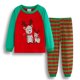 thumbnail image 1 of Conjunto de pijamas para chico, ropa para bebé, ropa de dormir para niña, ropa de dormir para niños, pijamas navideños de Papá Noel, conjunto de ropa de algodón 2-7T, 1 of 4