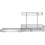 HOLDN' STORAGE 2 Tier Under Sink Organizer Pull Out Cabinet Storage Rack for Kitchen and Bathroom 11-in W x 21-in D