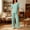Green, variant on Naittoop Soft Pajama Set for Women Short Sleeve from Sleepwear Lightweight Loose Pajamas Pjs Sets