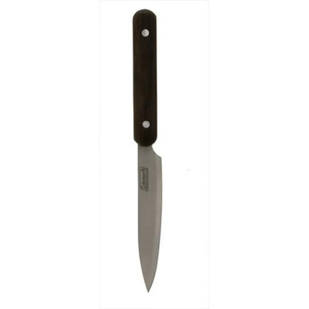 Coleman C04K408 11. 5'' BBQ Knife with Darkwood Handle