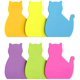 thumbnail image 1 of 6 blocs de notas, bloc de notas con forma de gato, bloc de notas para planificador de compras, lista de estudio para la oficina, 1 of 5