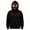 Black-Red Eyes, variant on Guvpev Unisex Superhero Full Zip-Up Mask Hoodie, Heroes Cosplay Costume Hooded Sweatshirt with Front Pockets, Full Face Graphic Novelty Outerwear for Halloween Party & Fancy Dress Up