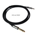thumbnail image 5 of JZROCKER 6.35mm to 3.5mm DualChannel Male to Male 3.5 Audio Cable for Electric Guitar, 5 of 7
