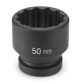 

1 Drive x 24mm 12 Point Standard Impact Socket