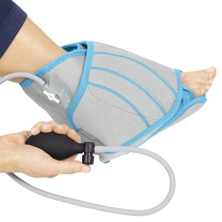 Vive Ankle Ice Pack Wrap – Compression Cold Therapy for Foot Pain, Swelling, Sprains, Injuries, Fractures – Reusable Gel for Small & Large Feet