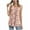 Pink, variant on Fashion T Shirts for Women Snake Print Tank Tops Vintage Print Tunic Shirts Ruffle Hem Loose Fitting Blouse Graphic Casual Tee Shirt
