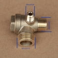 thumbnail image 4 of Unidirectional 3-port Air Compressor Connect Pipe Fittings Check Central-Pneumatic Valves Thread Replacement Tool, 4 of 8