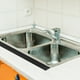 thumbnail image 3 of 2 cintas de sellado impermeables autoadhesivas, cinta selladora de calafateo negra, cinta de calafateo de PVC para cocina, baño, bañera, suelo, esquina de pared, 3 of 5