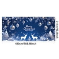thumbnail image 2 of BotaniNest Large Garage Door Banner Outdoor For Holiday Season Front Porch Yard Festive Party Welcome Sign, 2 of 5