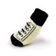 thumbnail image 5 of Juguetes Calcetines de Perro Gato Non-Slip Garra Negro S Yinane Blanco y negro cordón patrón perro de mascota perrito gato calcetines antideslizantes con patas lindas S, 5 of 8