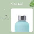 thumbnail image 6 of CxhicLuv 1000ML Gradient Water Bottle 11×2.9 Inch Stainless Steel Lid, Portable, Frosted – Large-Capacity Drink Cup with Gradient Color, Ideal for School, Gym, Hiking, Suitable for Students, Green, 6 of 6