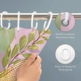 thumbnail image 3 of Dragonfly Shower Curtain, 1-Pack Dragonfly Bathroom Shower Curtain, Purple Vintage Plant Flowers Fabric Bathroom Decoration, 48x72inch, 3 of 5