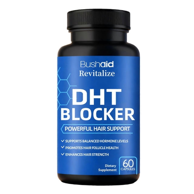 DHT-Blocker Hair Growth Support Supplement Improve Health Hair growth Reduces Hair Loss Drops, Seasonal Immune Support