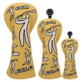 thumbnail image 2 of Funda para Palos de Golf shamjiam de Cuero Amarillo, 2 of 8