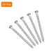 thumbnail image 3 of Uxcell 25 Pack Fence Deck Nails, 1 9/16 Inch 304 Stainless Steel Spiral Deck Nail, Silver, 3 of 6