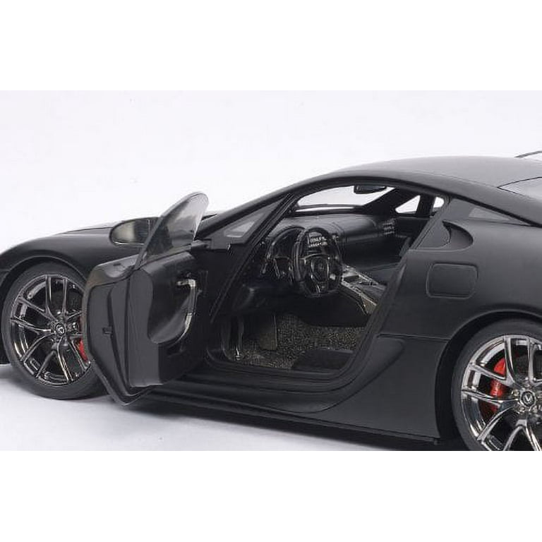 Lexus LFA 1/18 Matte Black - Walmart.com
