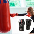 thumbnail image 4 of Guantes de boxeo de primera Guantes de boxeo de práctica de Guantes de boxeo de kickboxing pesados MMA Guantes de lucha 8 Baoblaze  guantes de boxeo, 4 of 8