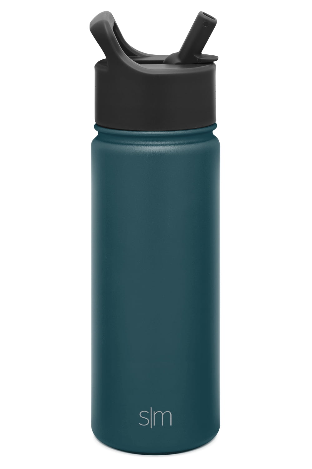 Simple Modern Summit Water Bottle w /chug lid 18oz Caribbean Blue Laser  Engraved
