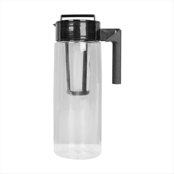 Cafetera Helada de PreparacióN FríA de 2000 Ml, Hervidor de Café con Manejar HerméTico, Hervidor de Café con Manejar Antideslizante