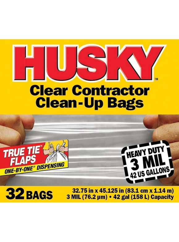 Husky Trash Bags in Trash Bags
