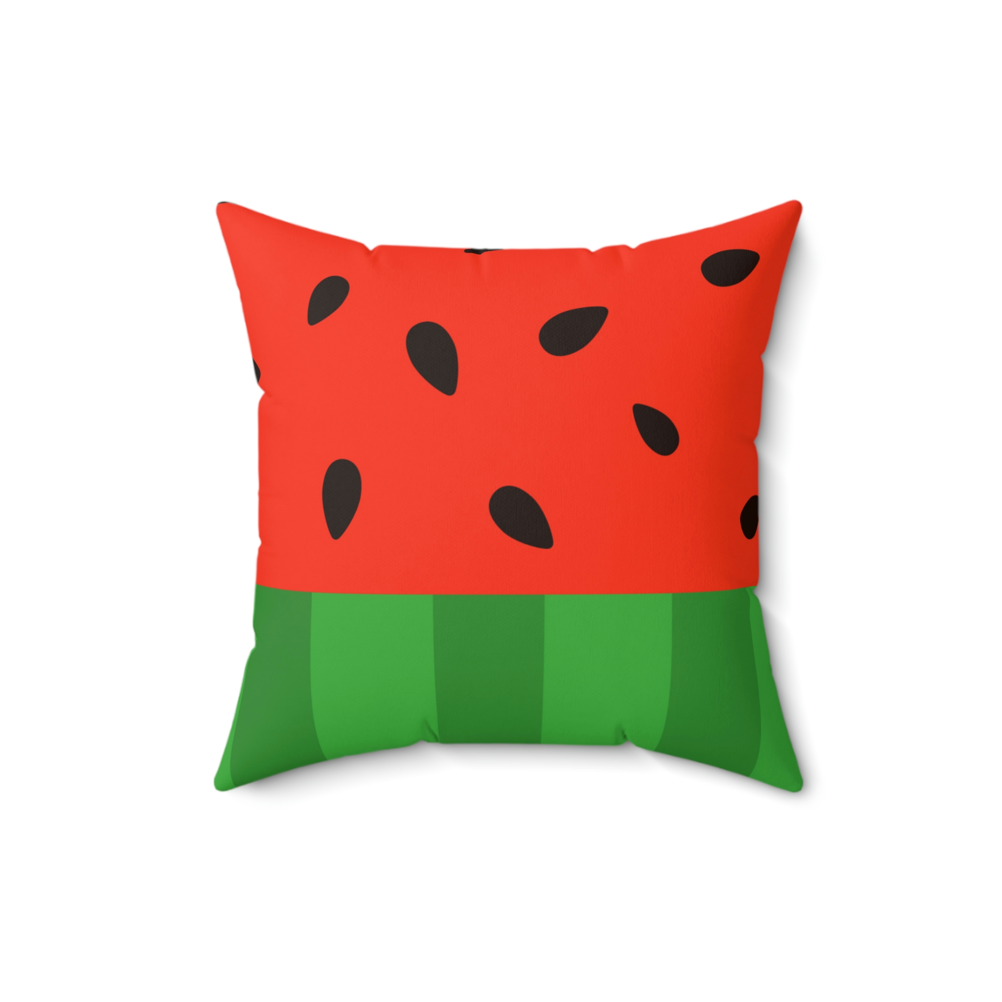 Slice of Watermelon Square Pillow