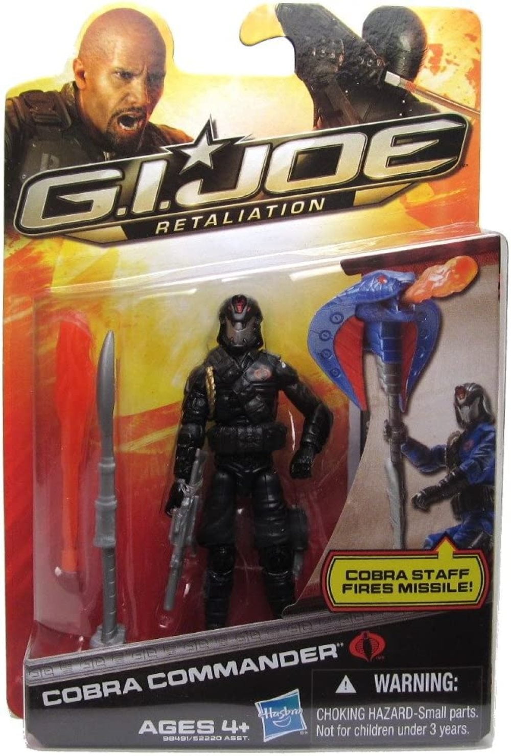 Joe Retaliation Cobra Commander Figura de Acción Pulgadas