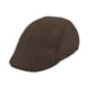 thumbnail image 4 of Gorra plana de malla para hombre, gorro informal para vendedor de periódicos, para golf, senderismo, conducción al aire libre Café, 4 of 8