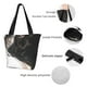 thumbnail image 4 of Fotbe Black And White Boston Terrier Bolsa de Playa con Estampado, Bolsa de Hombro, Bolsa de Mano Espaciosa, Bolsa de Viaje Ligera, Bolsa de Compras Versátil, 4 of 6