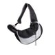 thumbnail image 1 of Bolsa de transporte para mascotas de tela Oxford, cremallera ajustable portátil, forro Flexible transpirable, bolsos de hombro de viaje Hábitats y jaulas para animales pequeños Gris Claro Grande Greeniant  PT004329-15, 1 of 6