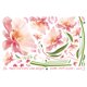 thumbnail image 3 of Calcomanía de pared JAMW flores mariposas PVC decoración, 3 of 5
