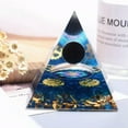 thumbnail image 4 of K-KED Natural Crystal Sphere Quartz Tower Epoxy Pyramid Orgonite Healing Mineral Decor-Obsidian Crystal-10pcs, 4 of 6