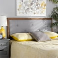 thumbnail image 5 of Baxton Studio Abner Light Gray and Brown Finished Wood Queen Size Headboard, 5 of 9
