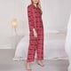 thumbnail image 3 of Balery German Shepherd Dog Conjunto de Pijama con Estampado para Mujer, Conjunto de Dos Piezas con Manga Larga, Ropa de Dormir Suave con Bolsillos, Pijamas Cómodos-Medium, 3 of 7