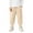 G36 Beige, variant on LUGOGNE Boys Jogger Pants Warm Fleece Lined Active Sweatpants Textured Kids Fall Winter Clothing with Pockets Black,Size 2 T