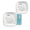 thumbnail image 2 of Corelle Splendor 10.5" Square Glass Dinner Plate, 2 of 3