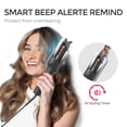 thumbnail image 5 of TYMO CURLPRO Automatic Curling Iron, Rotating Curling Wand for Lasting Beach Waves, 500M Ionic, Dual Voltage & Lightweight, 1 inch, Black Fade, 5 of 8