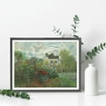 thumbnail image 3 of Claude Monet Canvas Prints Wall Art Oil Painting Reproduction, The Artist's Garden in Argenteuil (A Corner of the Garden with Dahlias), 3 of 7