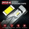 thumbnail image 3 of CHUSYYRAY H11 Headlight Bulb, 10000LM 600% Brighter H8 H9 H11 LED Headlight Bulbs for Low Beam, Pack of 2, 3 of 10