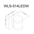 thumbnail image 2 of Wilson Wall Sconce, 2 of 3