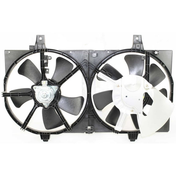 Cooling Fan Assembly Compatible with NISSAN SENTRA 2002-2006 with A/C 1.8L Engine
